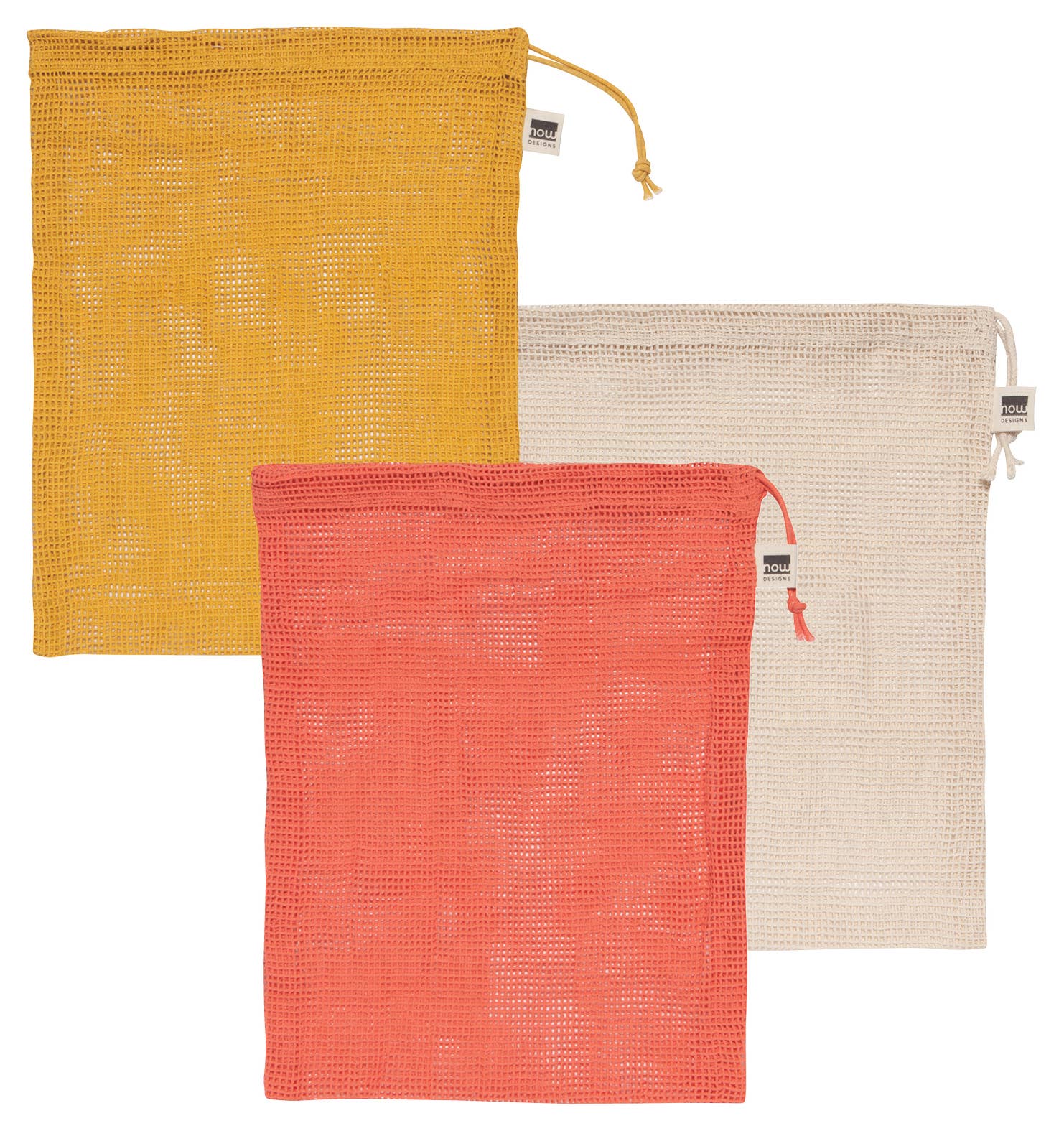 Le Marche Mesh Produce Bags |Set of 3|