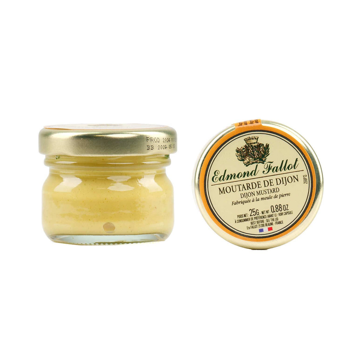Mini Jar 1oz Smooth Dijon Edmund Fallot Mustard