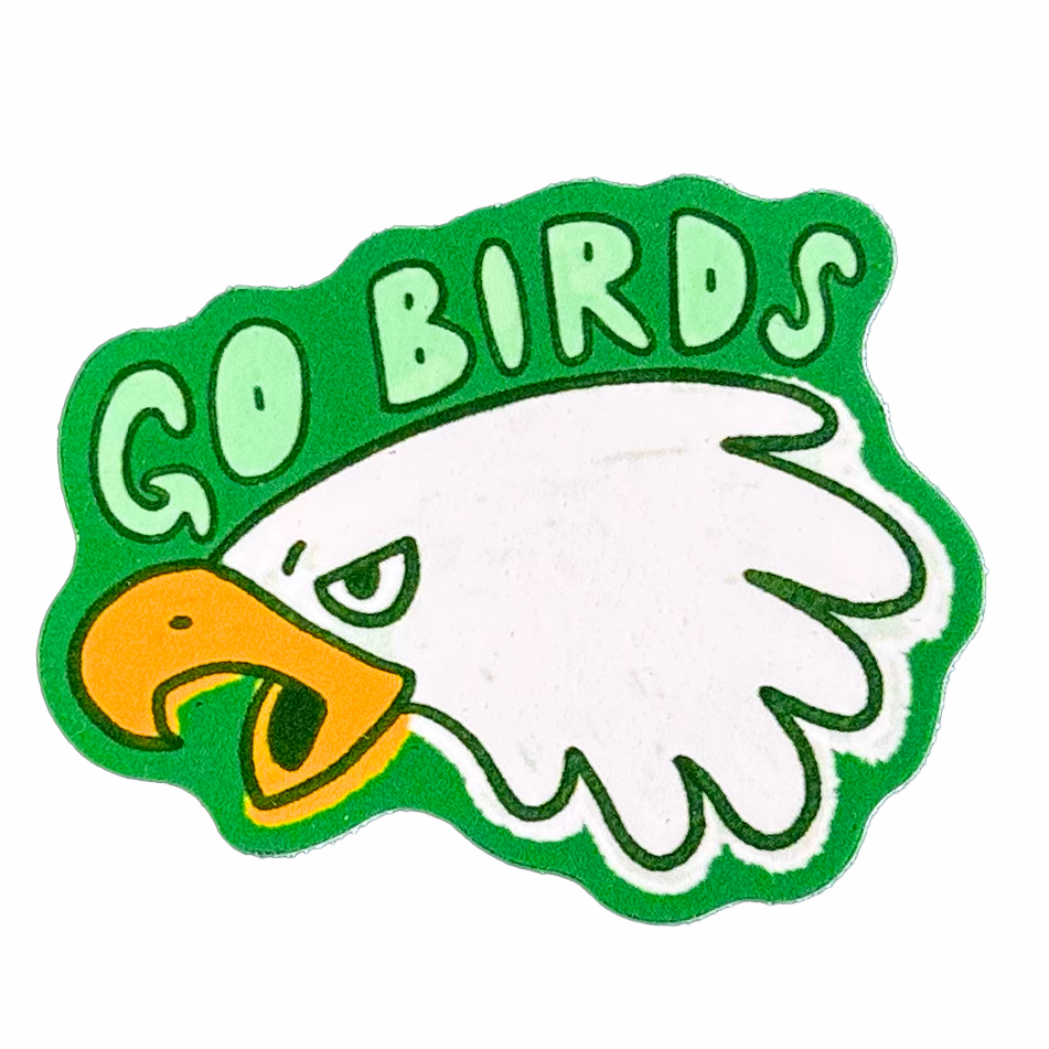 Go Birds Eagles Sticker