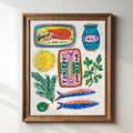 "Mediterranean Flavors" - 8" x 10" Giclée Art Print
