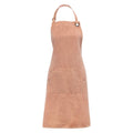 Terracotta Stonewashed Cotton Apron