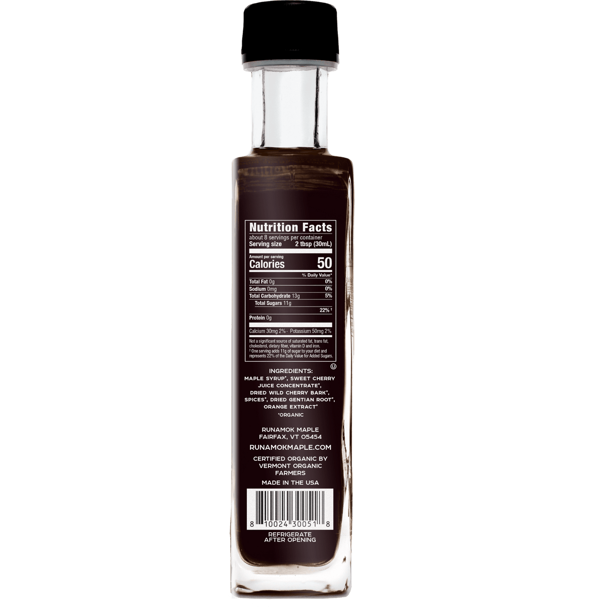 Maple Old Fashioned Cocktail Mixer 250ml