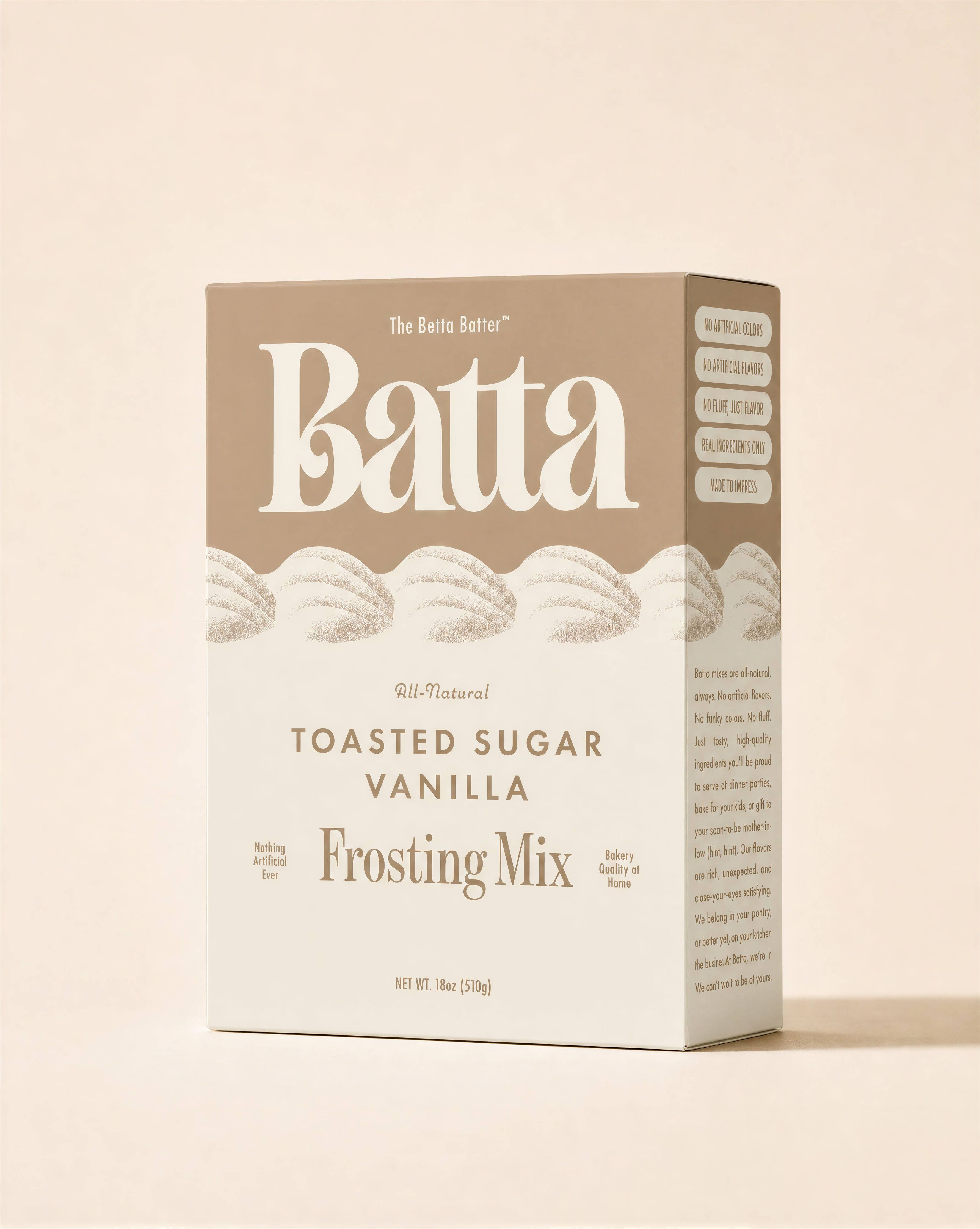 Toasted Sugar Vanilla Frosting Mix