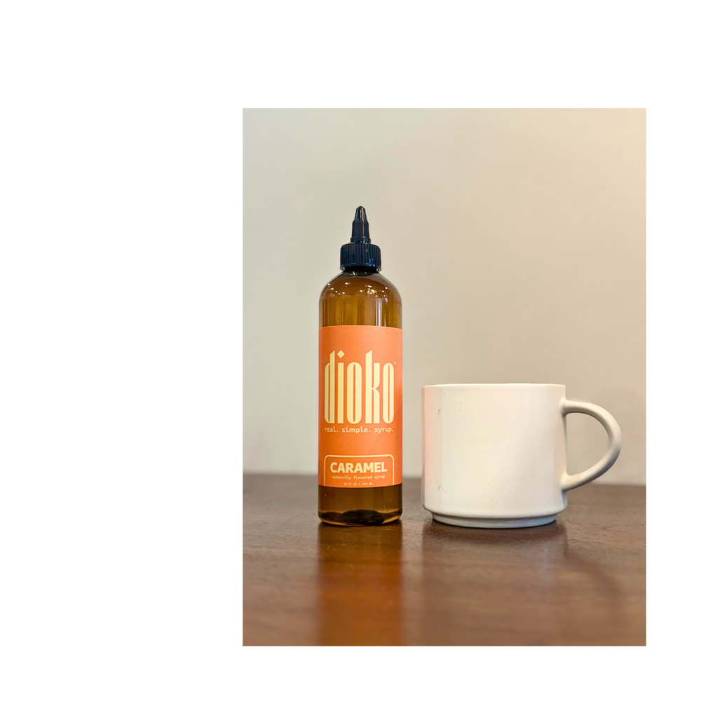 Dioko Premium Simple Syrup, 12 fl. oz Caramel