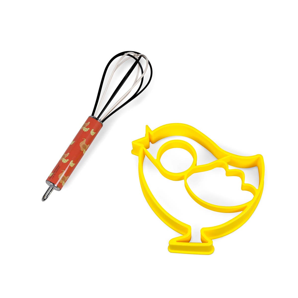 Farm Friends Breakfast Set – Egg & Pancake Mold with Whisk