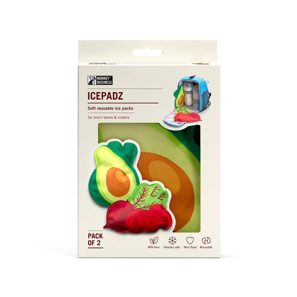 Reusable Soft Ice Packs for Lunch Boxes | Icepadz