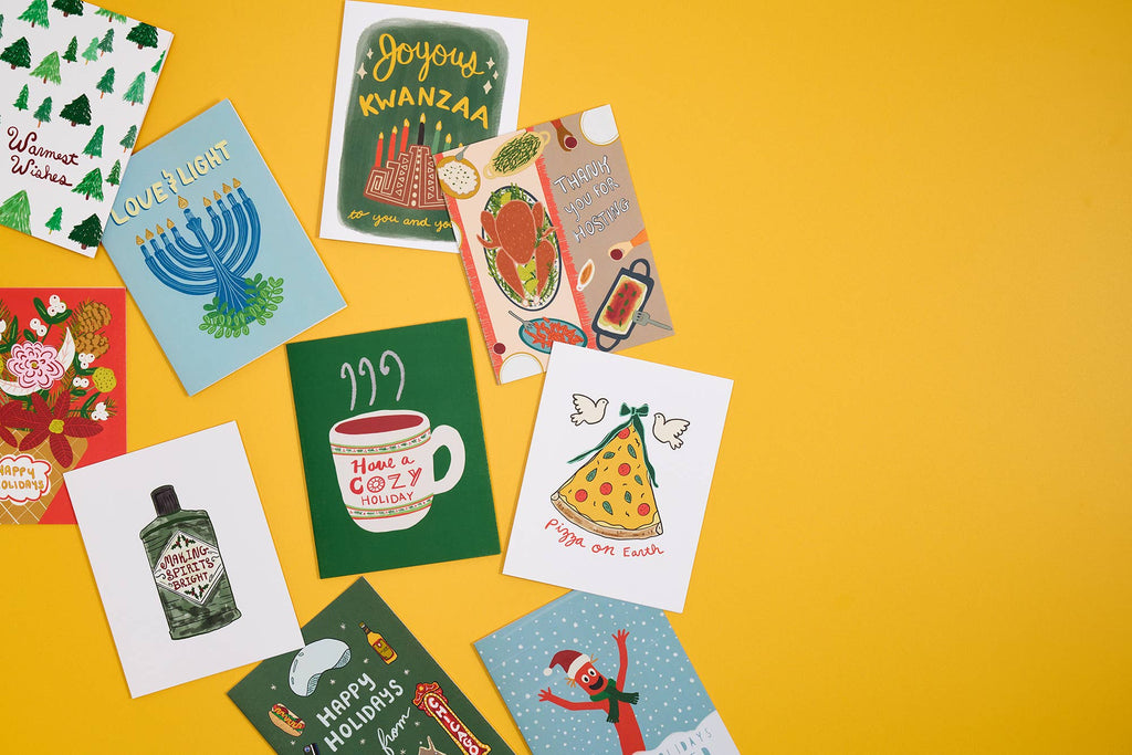 Making Spirits Bright - Funny Holiday Cocktail Card