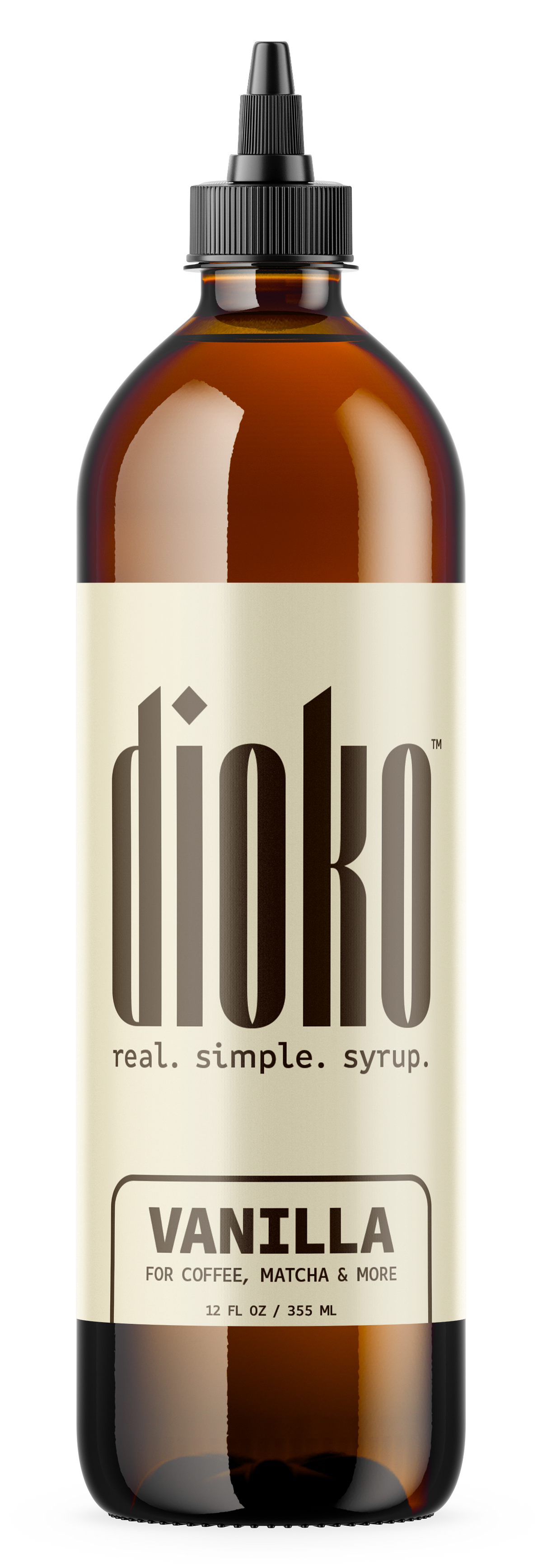 Dioko Premium Simple Syrup, 12 fl. oz Vanilla