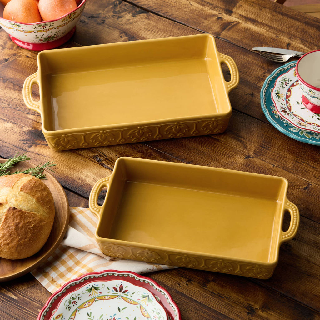 Provence Medium Rectangular Baker 14in x 8.75in