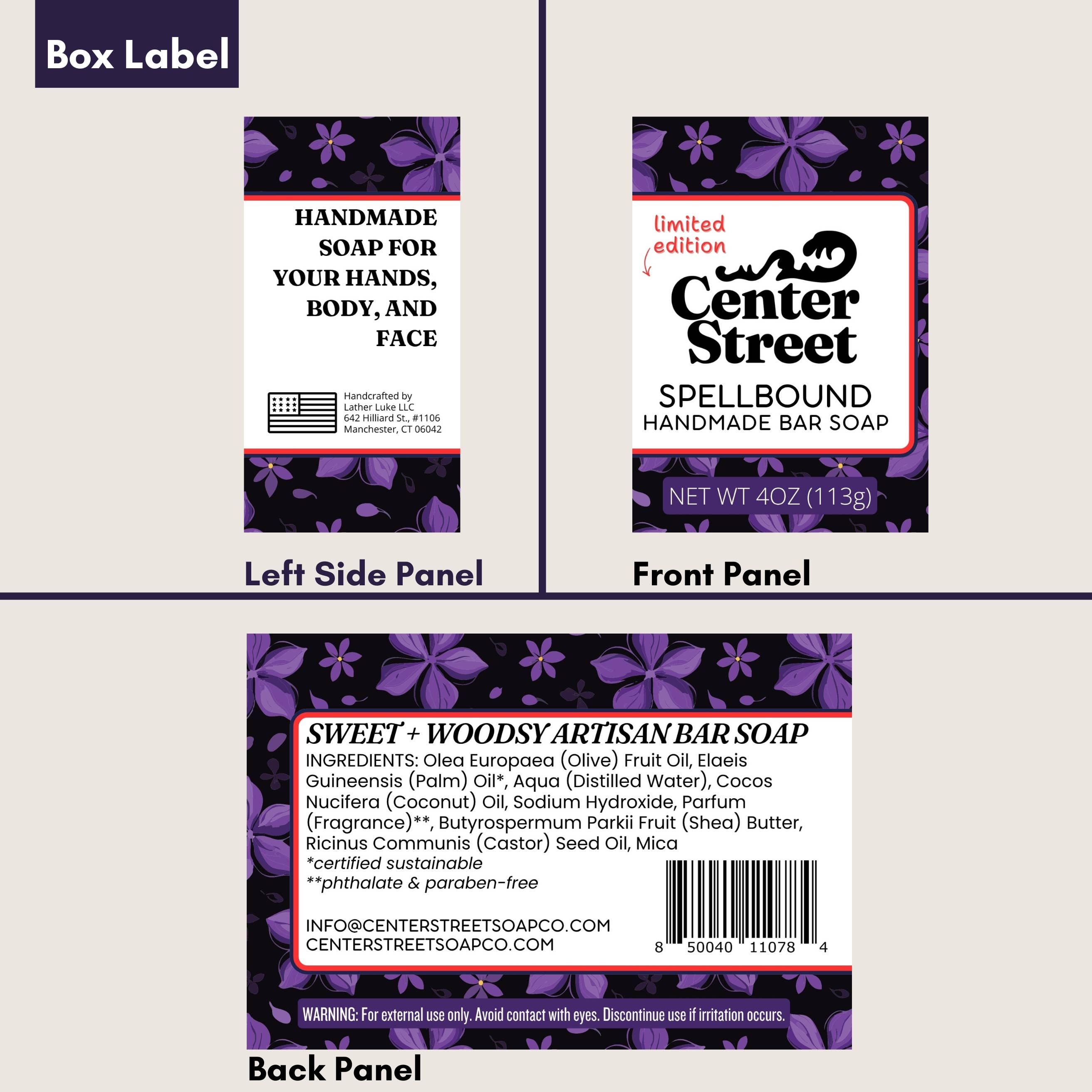Spellbound Halloween Handmade Bar Soap - 4oz