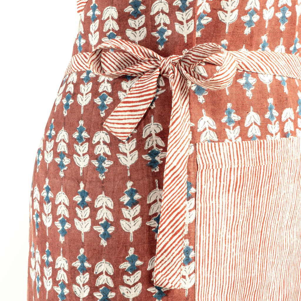 Block Print Apron