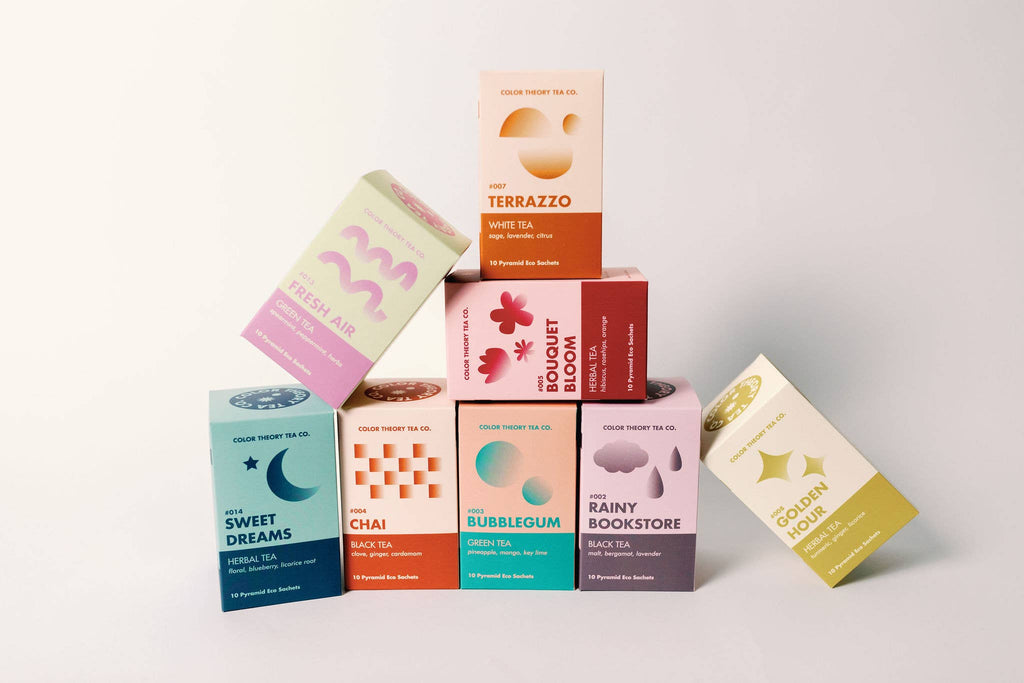 Color Theory Tea Sachets- 4 Varieties