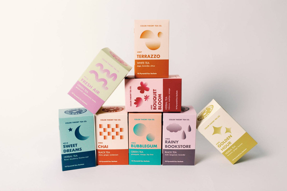 Color Theory Tea Sachets- 4 Varieties