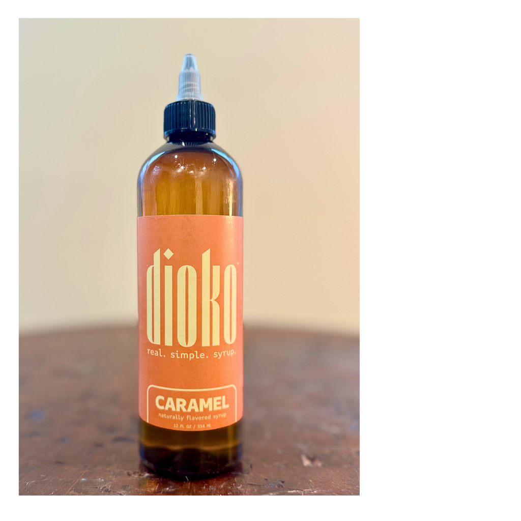 Dioko Premium Simple Syrup, 12 fl. oz Caramel