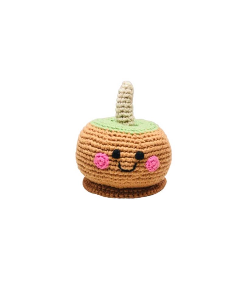 Caramel Apple Rattle – Handmade & Fair Trade