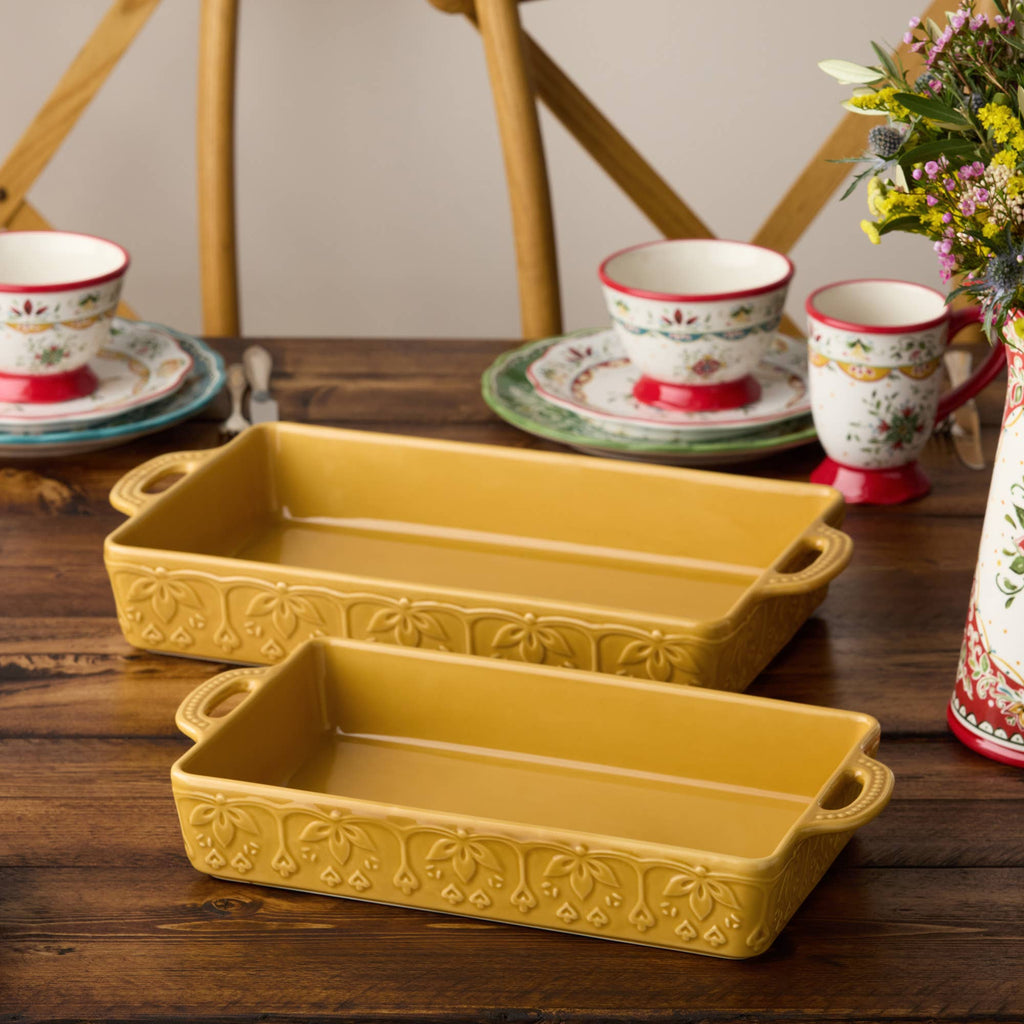 Provence Medium Rectangular Baker 14in x 8.75in