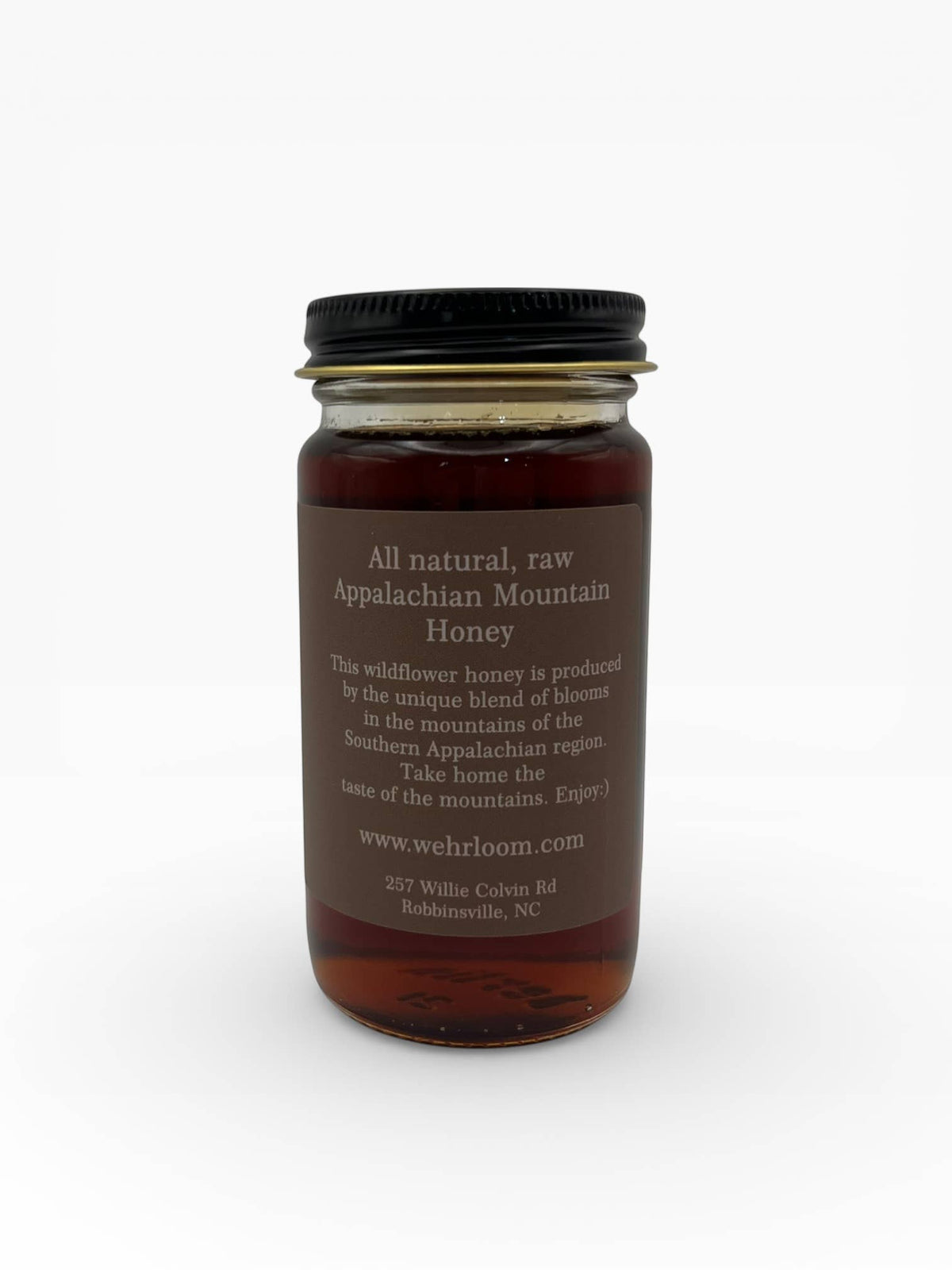 Appalachian Mountain Honey Screw Top Jar
