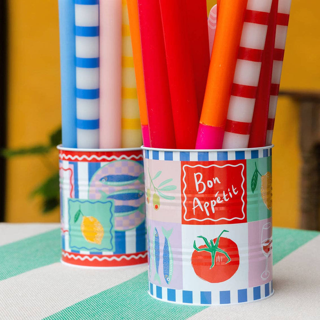 Food Icons Recyclable Storage Tins - 2 Pack