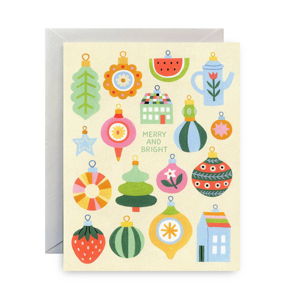 Merry & Bright Holiday Card