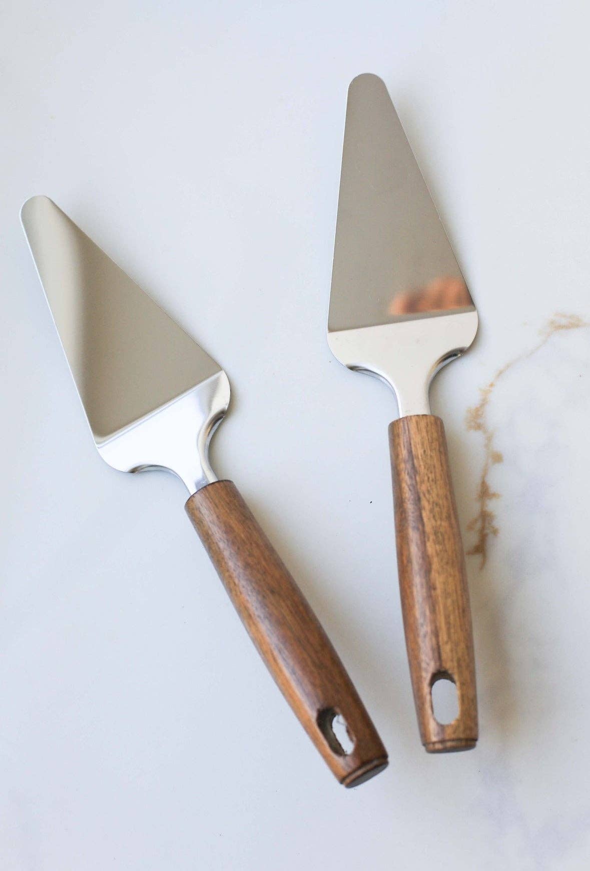Walnut Wood Handle Pizza Server