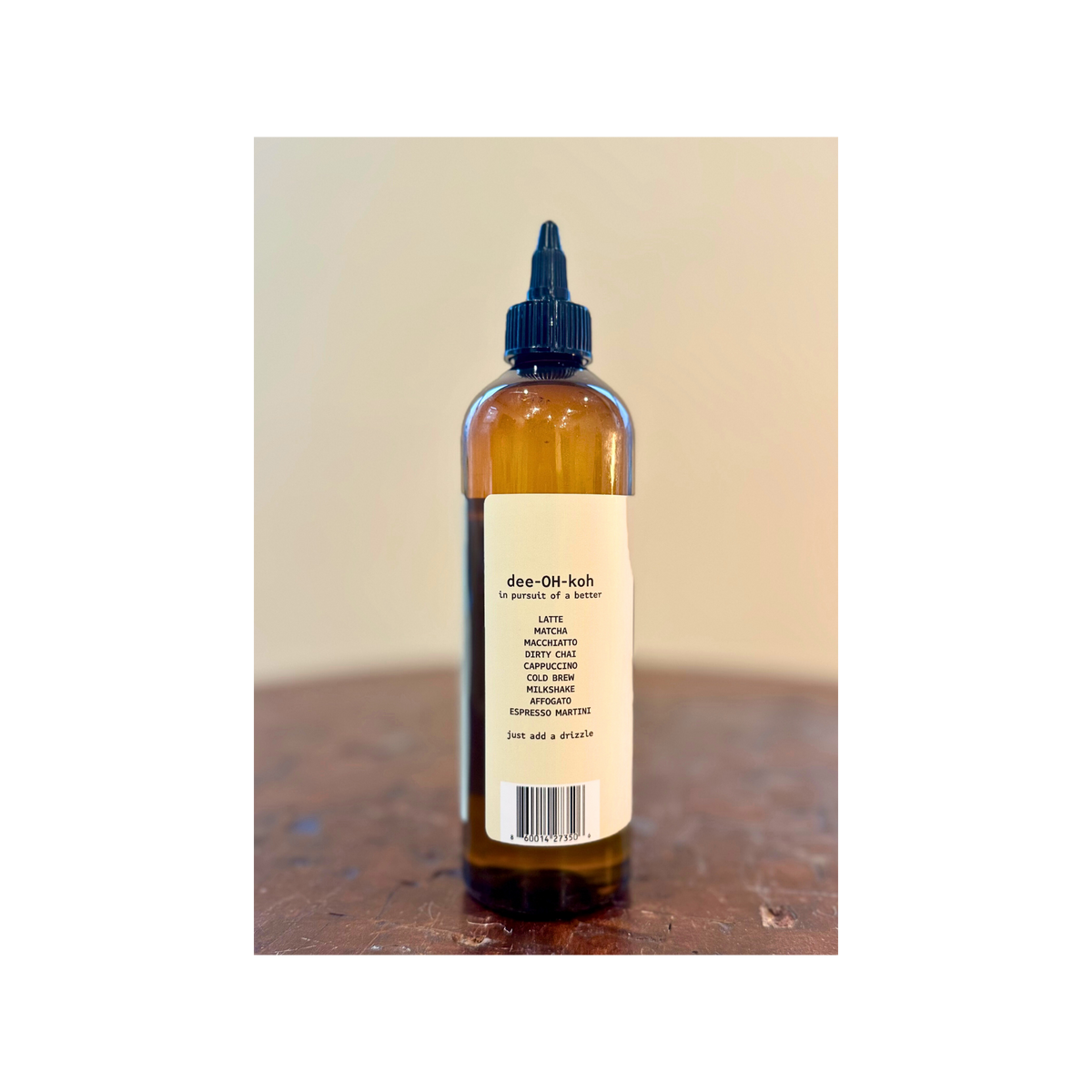 Dioko Premium Simple Syrup, 12 fl. oz Vanilla