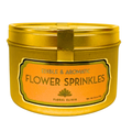 Flower Sprinkles in Gold Tin