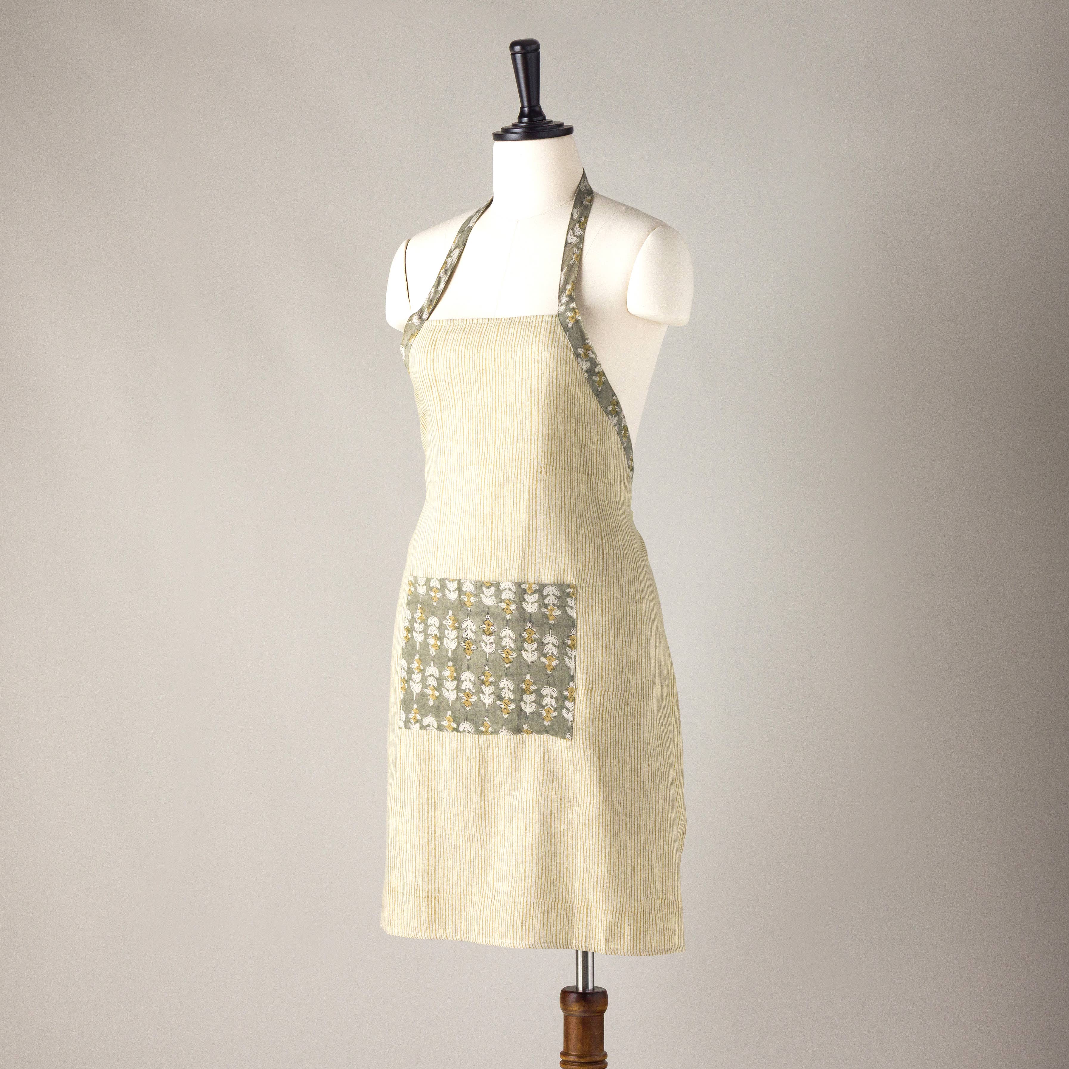 Block Print Apron