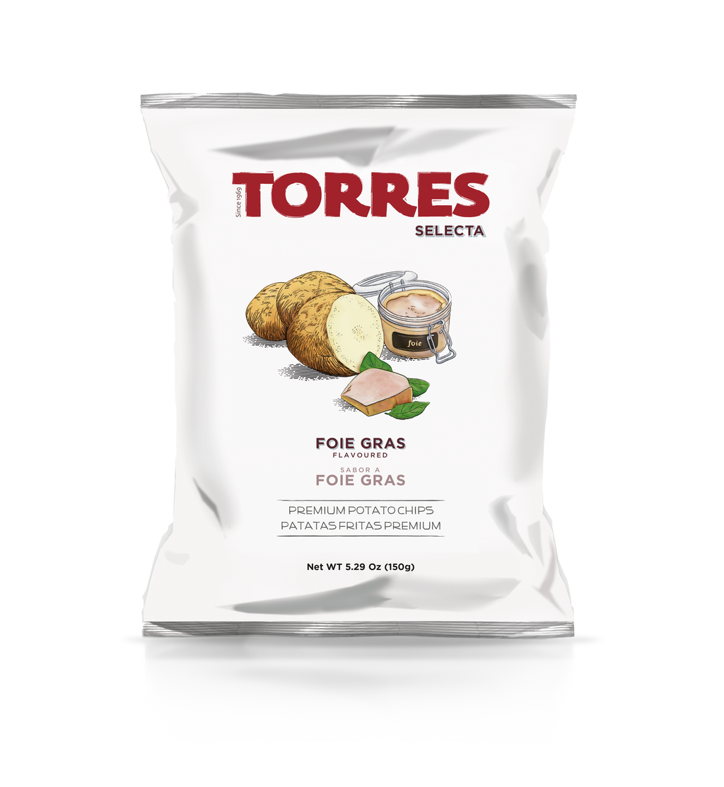 Foie Gras Torres Gourmet Potato Chips 50g | SMALL BAG