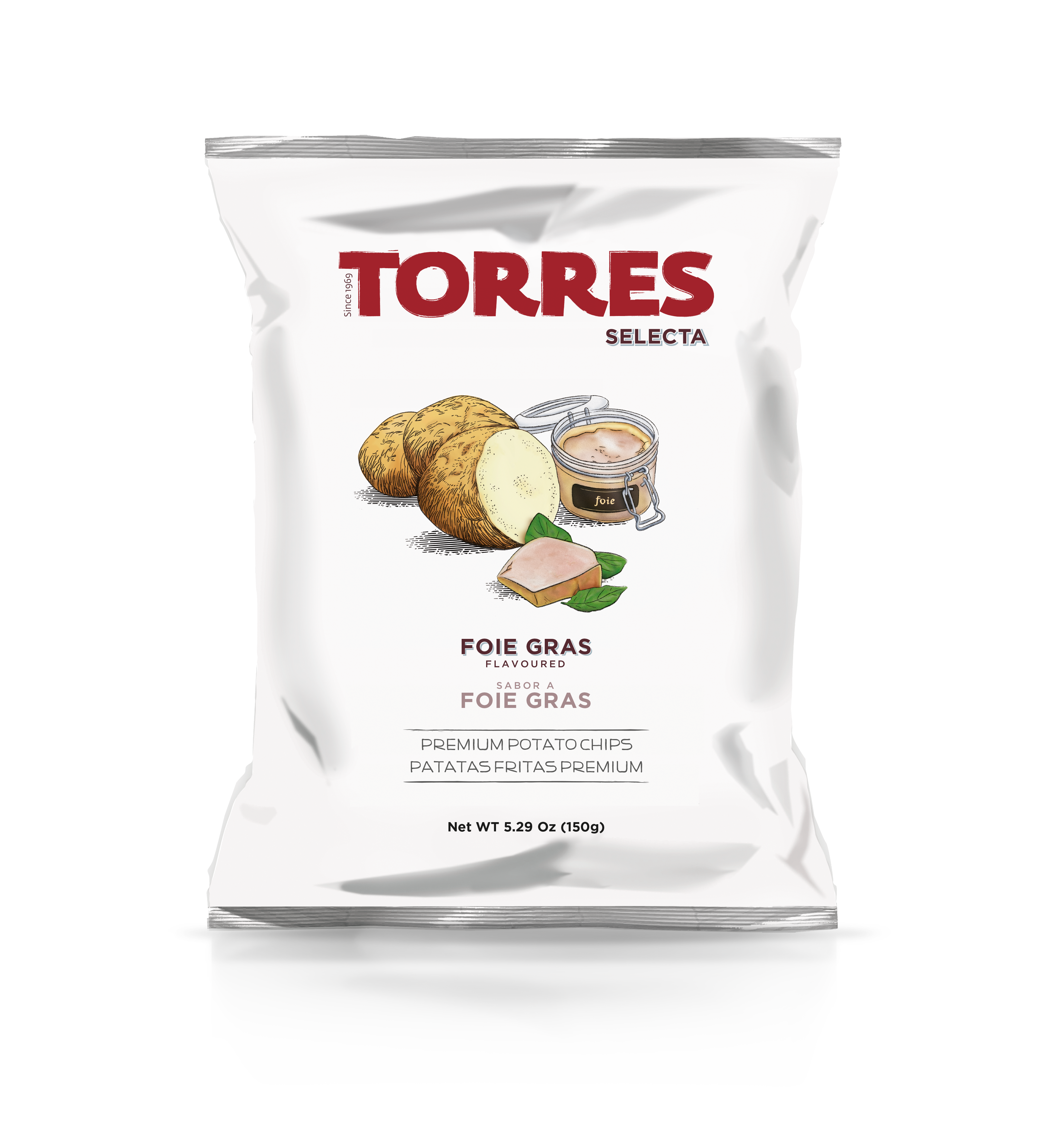 Foie Gras Torres Gourmet Potato Chips 50g | SMALL BAG