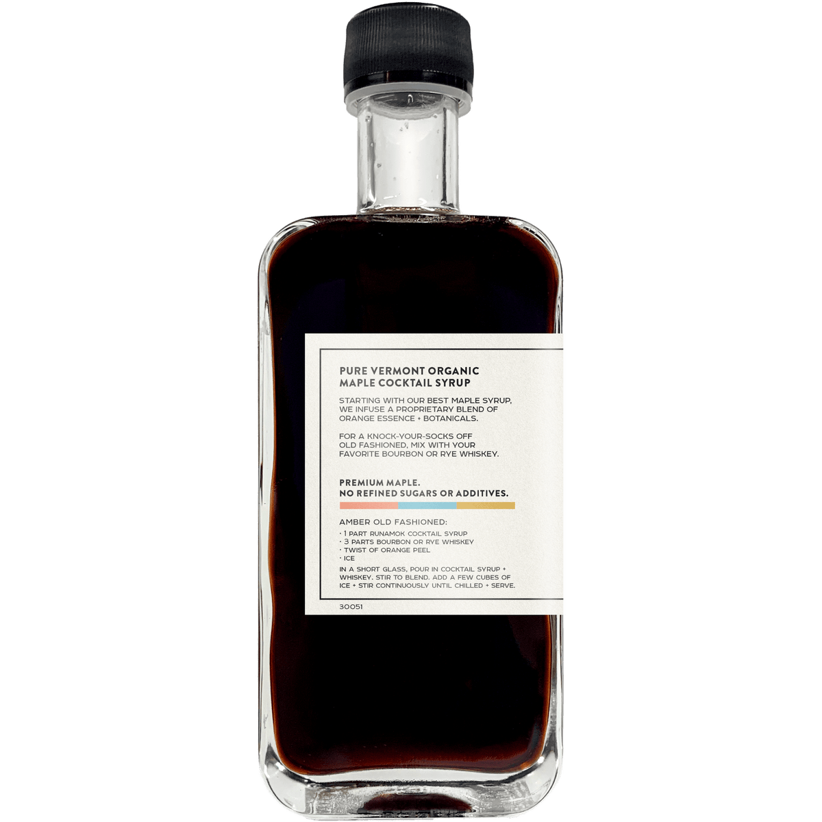 Maple Old Fashioned Cocktail Mixer 250ml