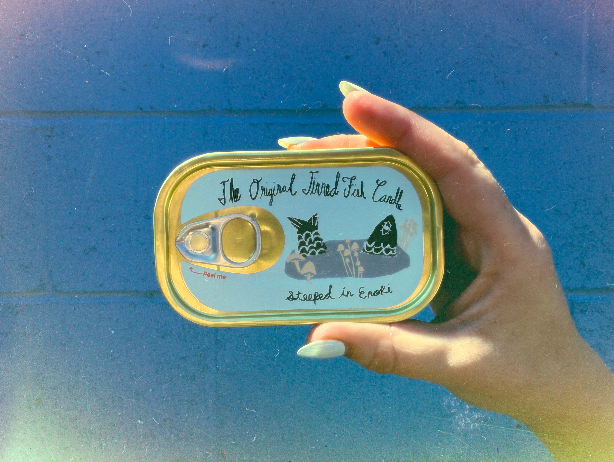 Tinned Fish Candle - Enoki Forest Soy Wax Candle