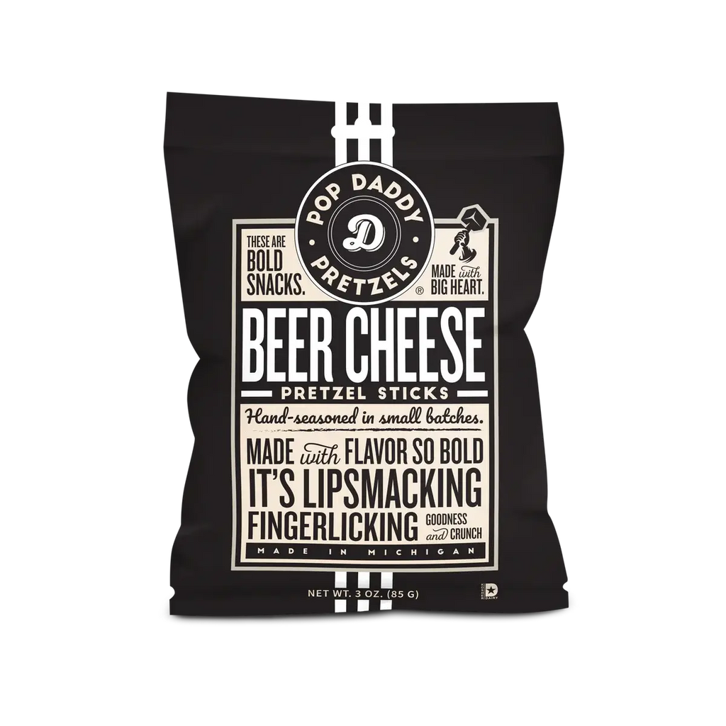 Seasoned Pretzels - 3oz - Beer Cheese (NEW 12CT)