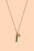 Sour Sardine Necklace - 18K Gold Plated