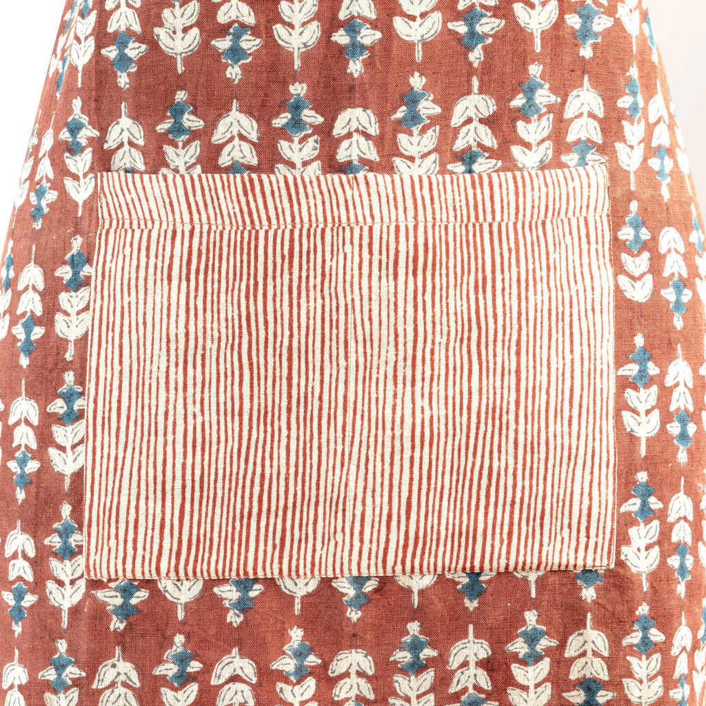 Block Print Apron