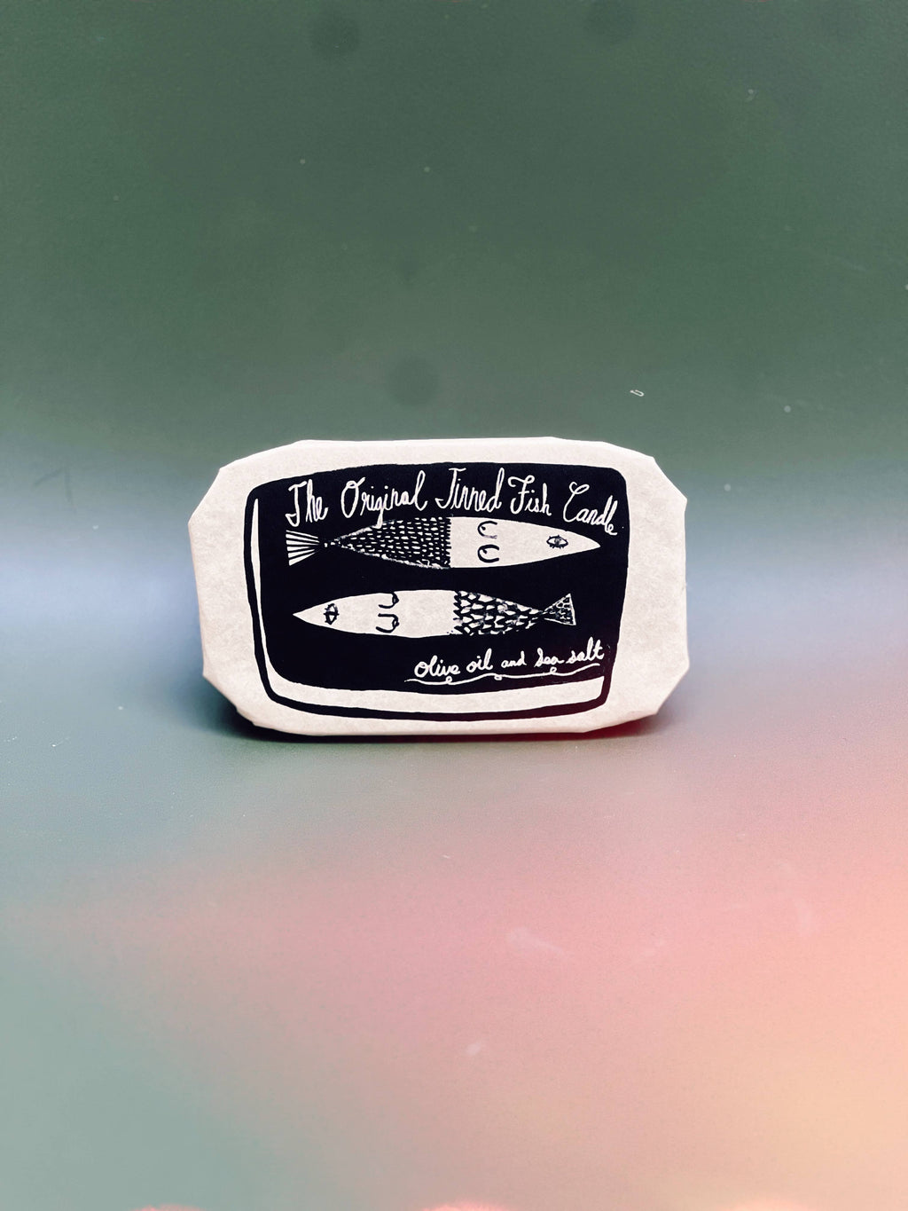 Tinned Fish Candle  Olive Oil and Sea Salt Scent