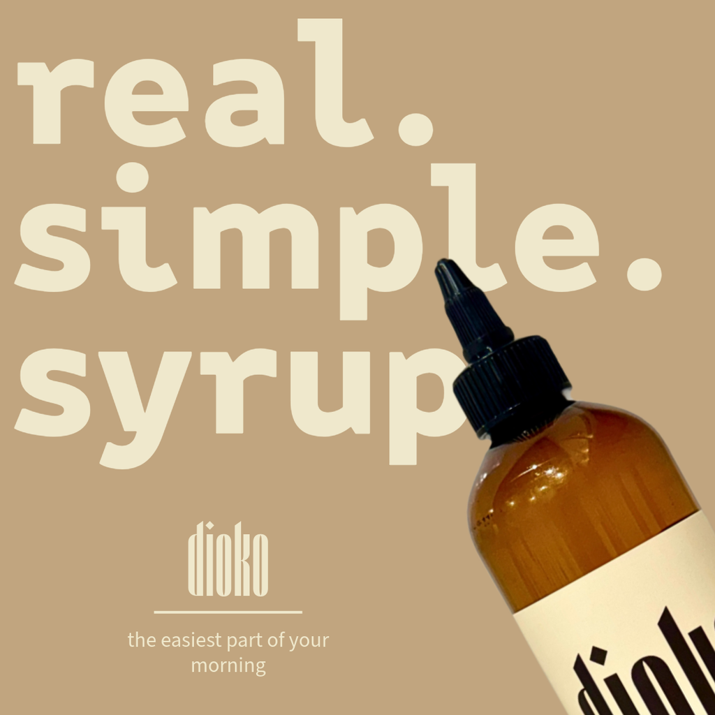 Dioko Premium Simple Syrup, 12 fl. oz Vanilla