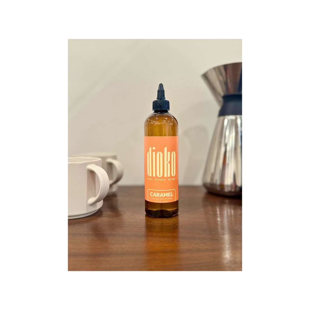Dioko Premium Simple Syrup, 12 fl. oz Caramel