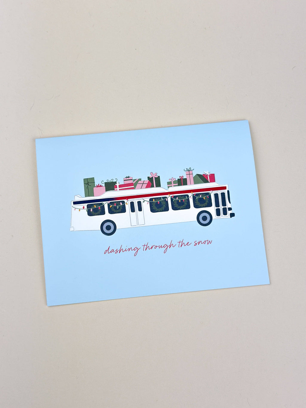 Septa Philly Christmas Card Set (5 pack)