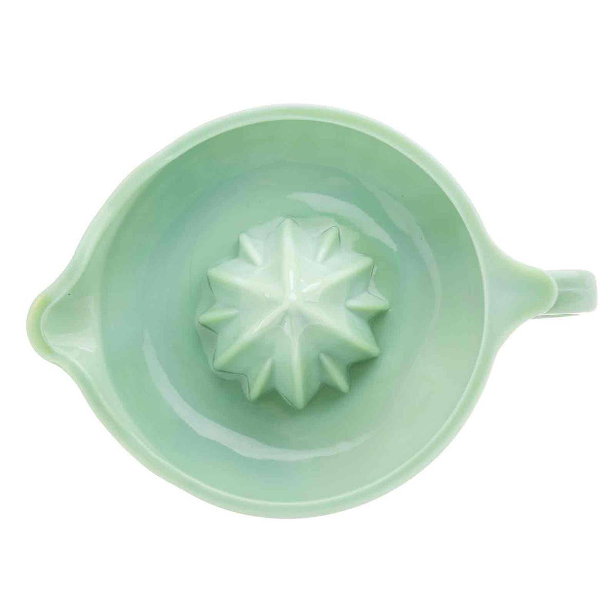 Jadeite Glass Collection Juicer With Handle