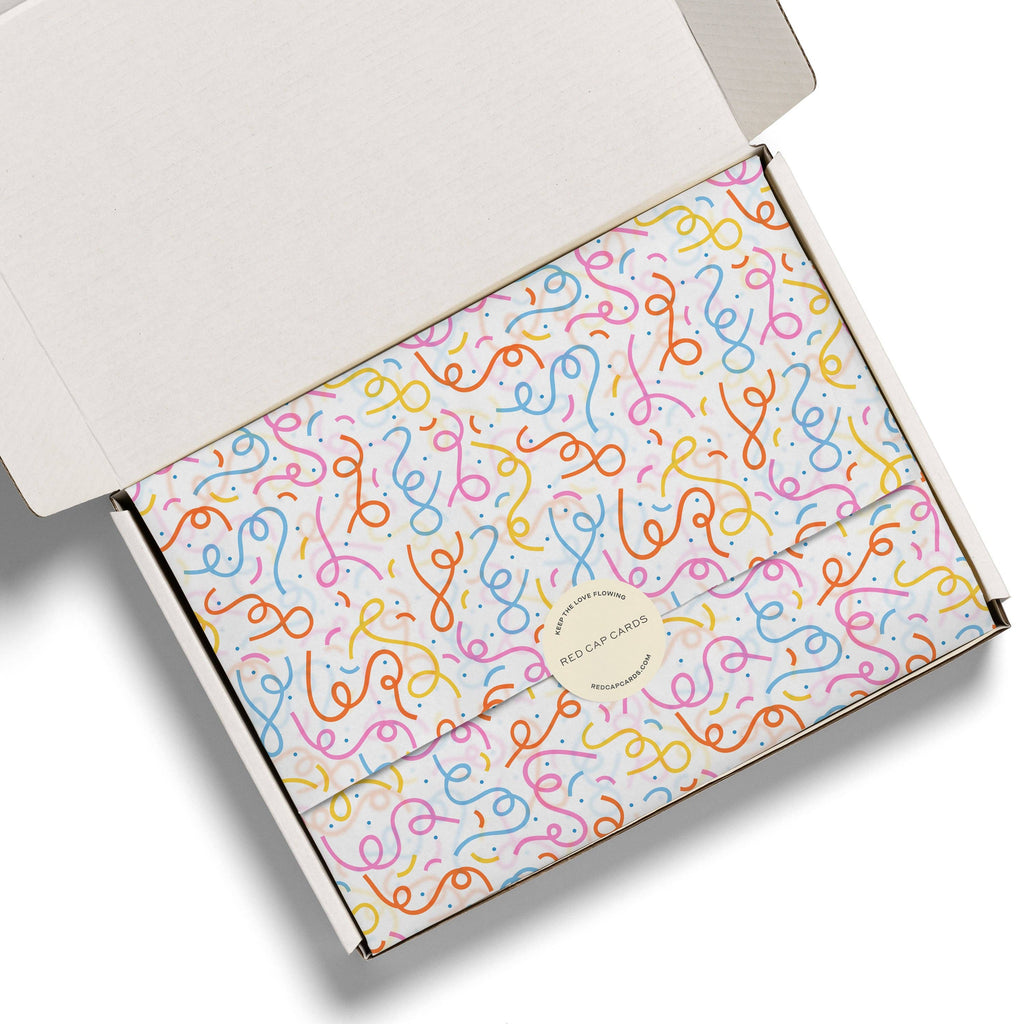 Confetti tissue paper