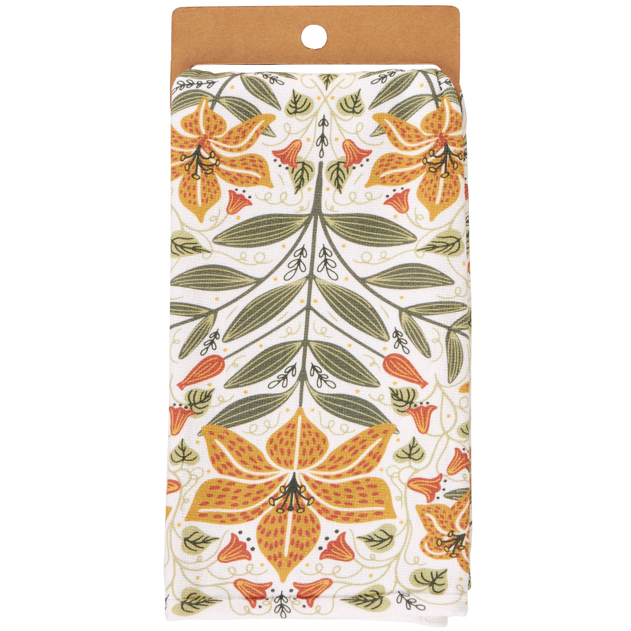 Nouveau Lily Terrycloth Kitchen Towel
