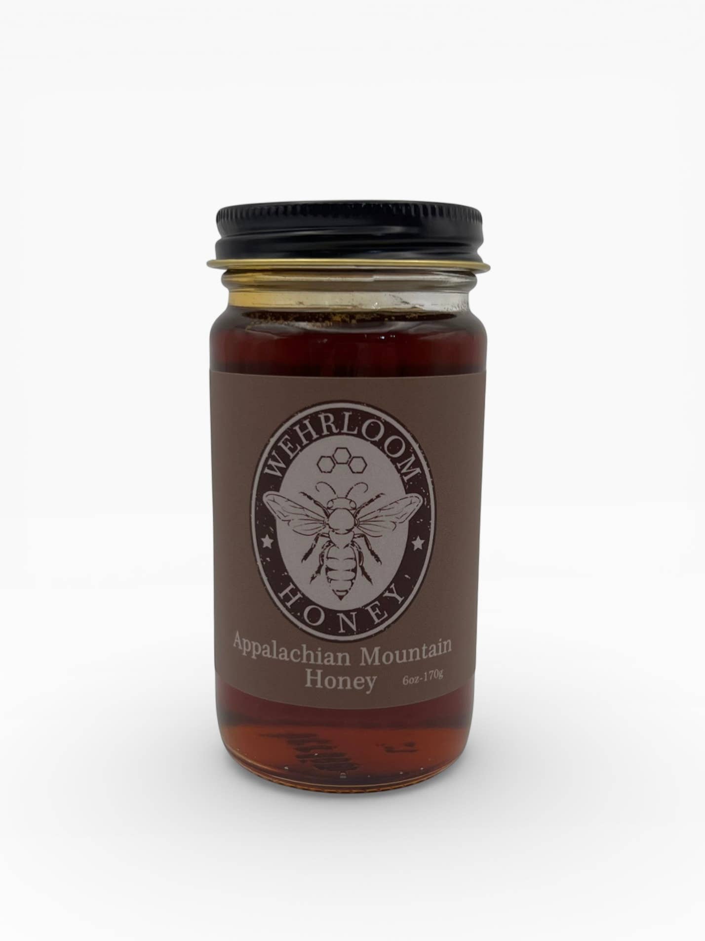 Appalachian Mountain Honey Screw Top Jar