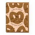 Salty Love Pretzel Card