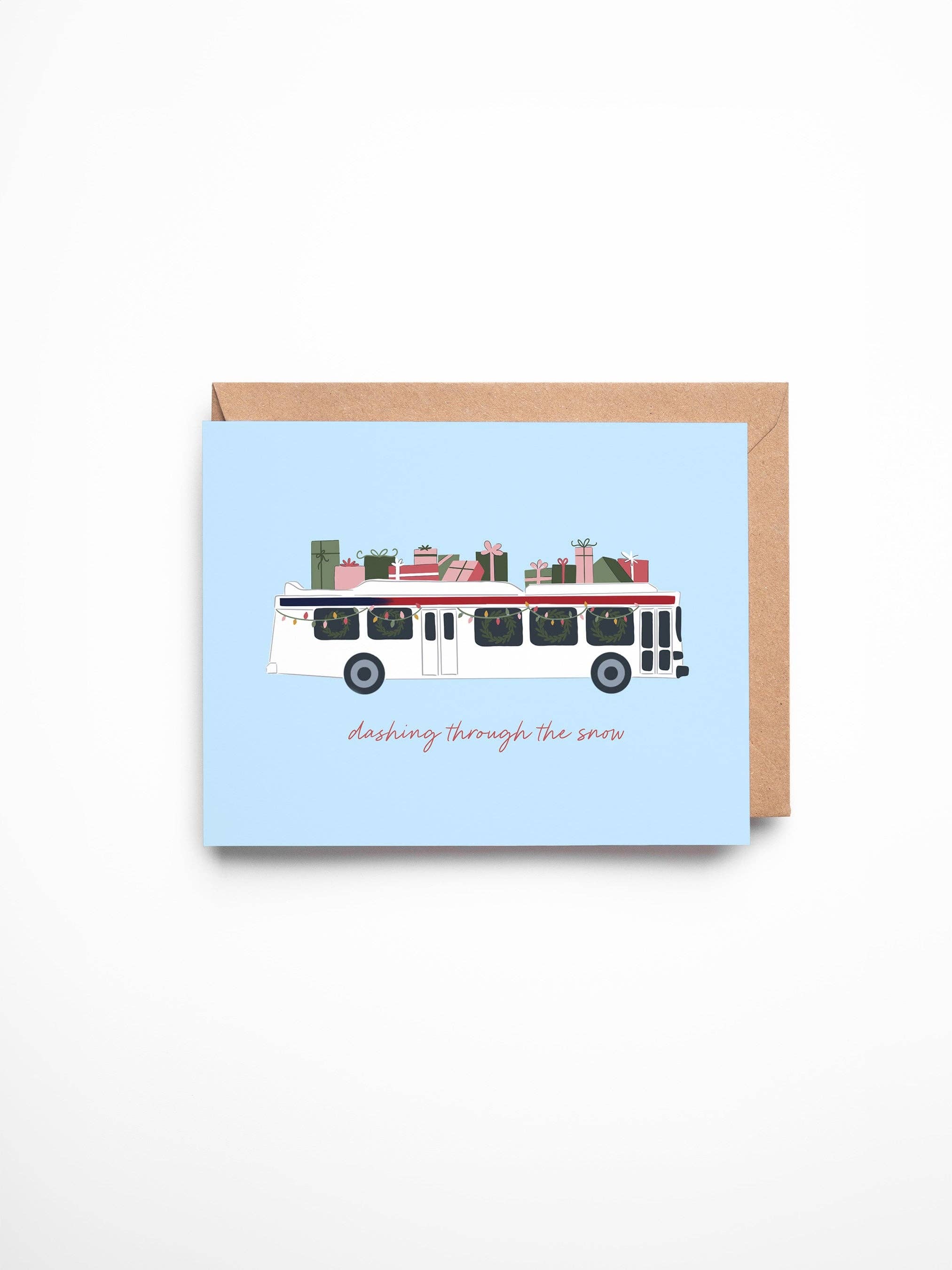 Septa Philly Christmas Card Set (5 pack)