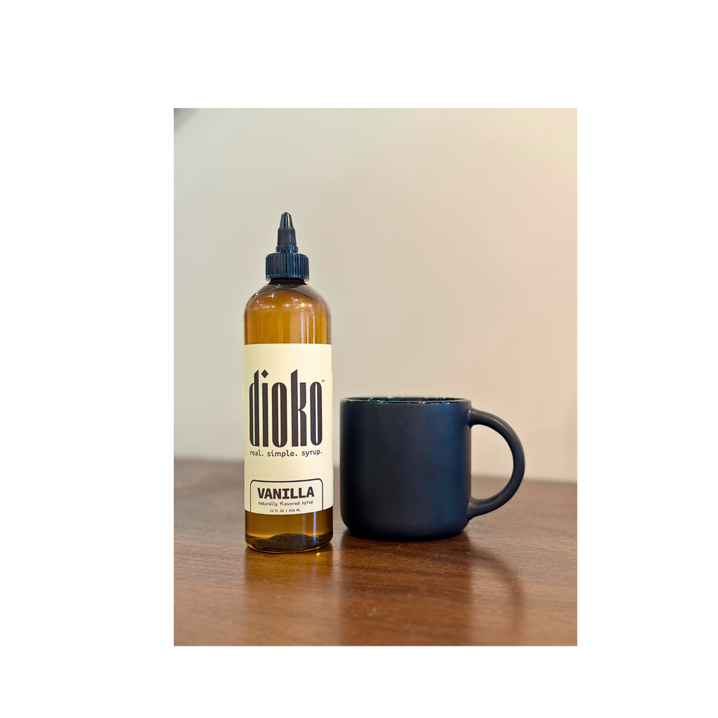 Dioko Premium Simple Syrup, 12 fl. oz Vanilla