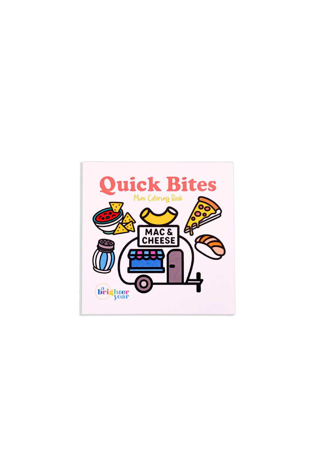 Quick Bites Mini Coloring Book - Food Truck & Foodie